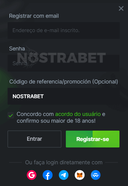 Digite o código de b?nus BC.game