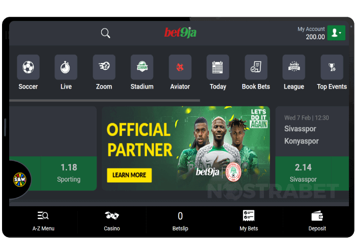 bet9ja mobile website version