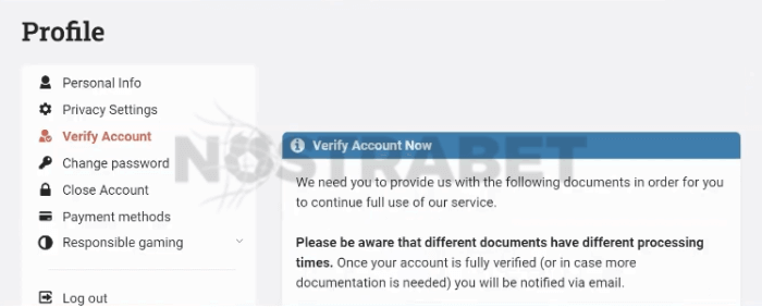 leovegas verification - verify account