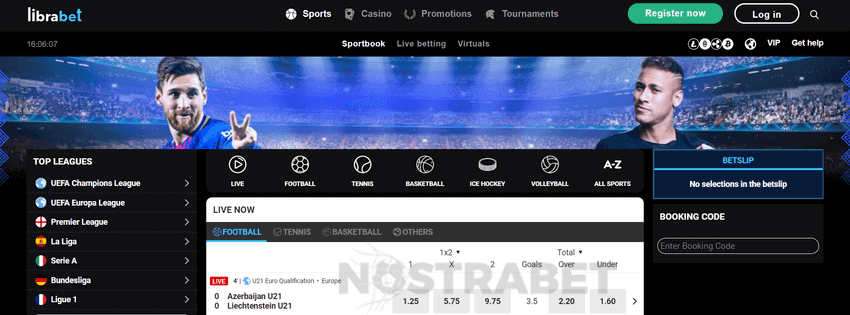 librabet sportsbook page