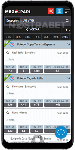 Megapari Android Apostas Esportivas