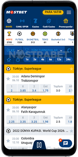 Mostbet Mobil Uygulamas?
