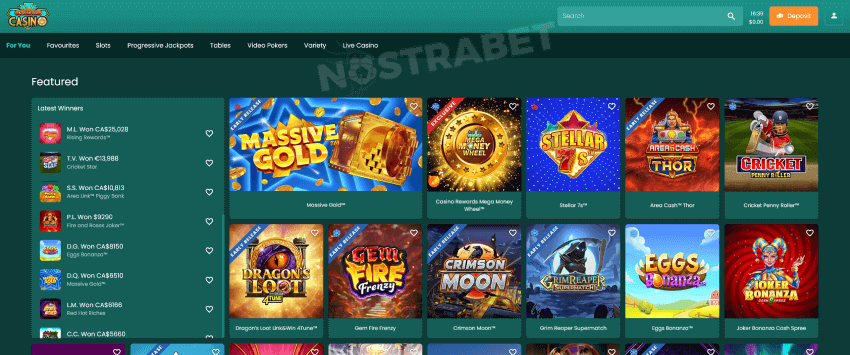 Nostalgia Casino Games